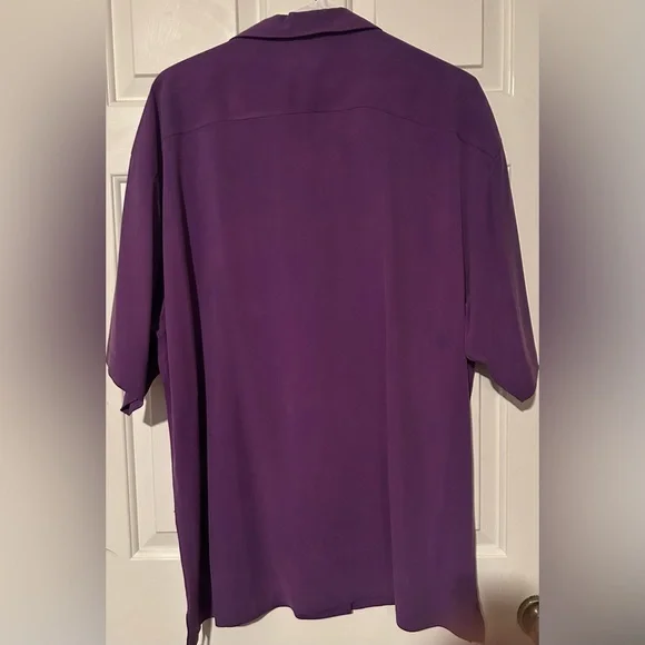 Tommy Bahama 100% silk shirt. EUC. XXL - Picture 2 of 4